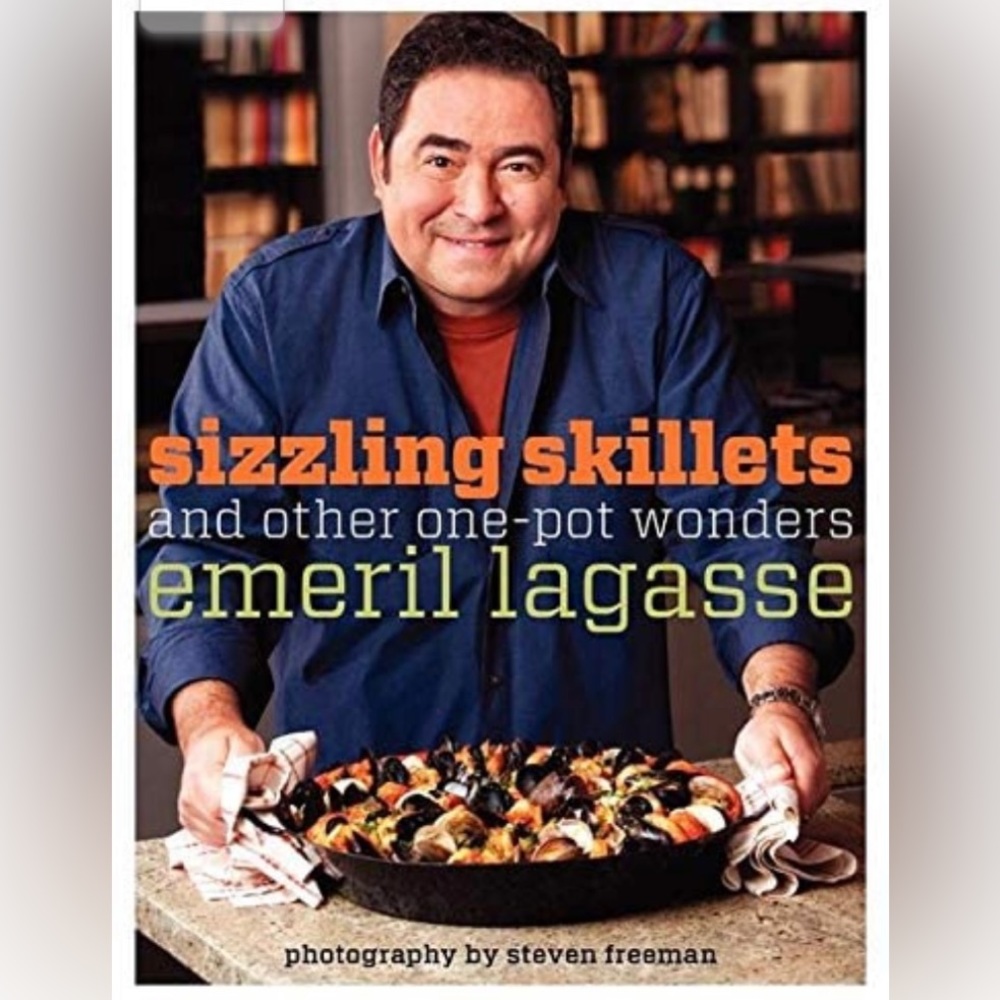 NEW - Cookbook - Emeril Lagasse  - Sizzling Skillets & one pot wonders